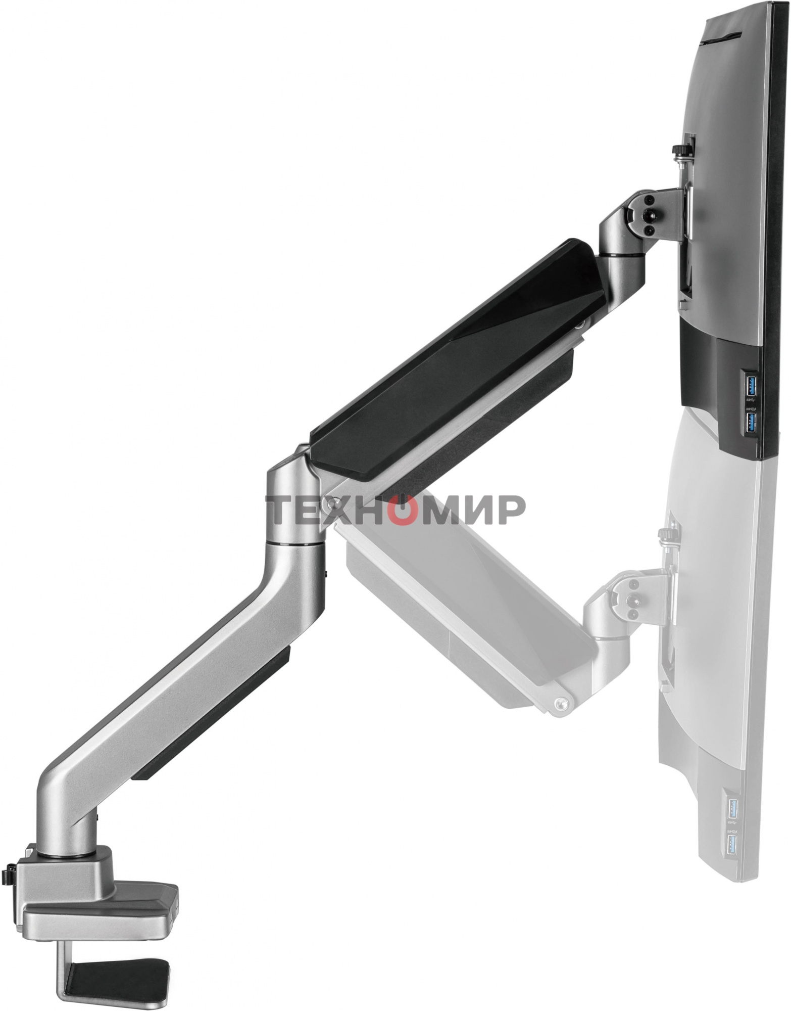 Кронштейн для мониторов Ultramounts UM717 серебристый 17