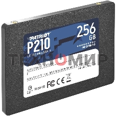 Накопитель SSD Patriot P210, 256Gb, SATA III, 2.5