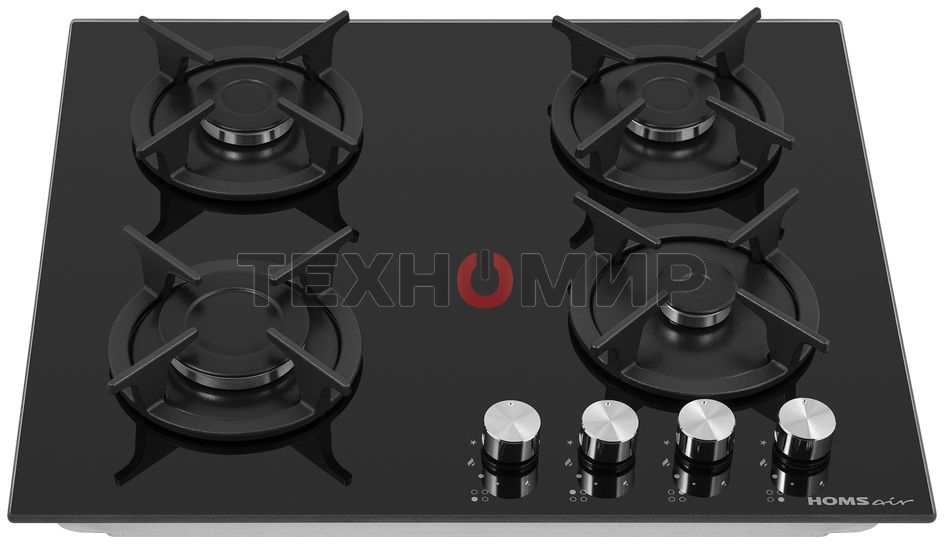 Газовая варочная панель HOMSair HGG641BK