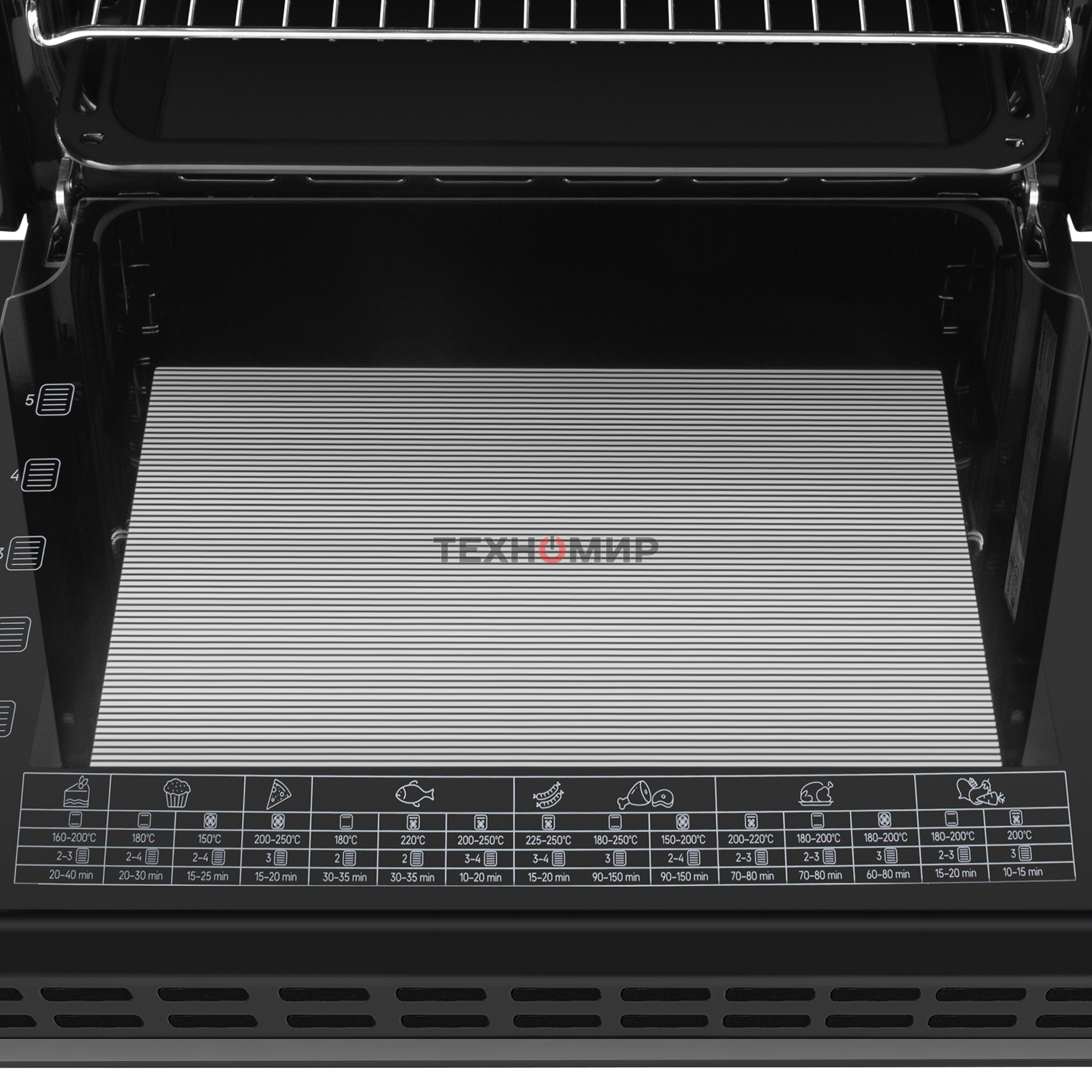 Шкаф духовой электрический Maunfeld AEOD60103W, 60л, дверца с 3 стеклами, белый