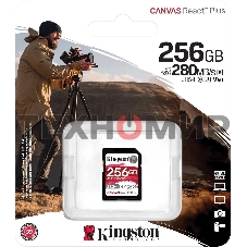 Флеш карта SDXC Kingston SDR2V6/256Gb Canvas React Plus w/o adapter 256Gb