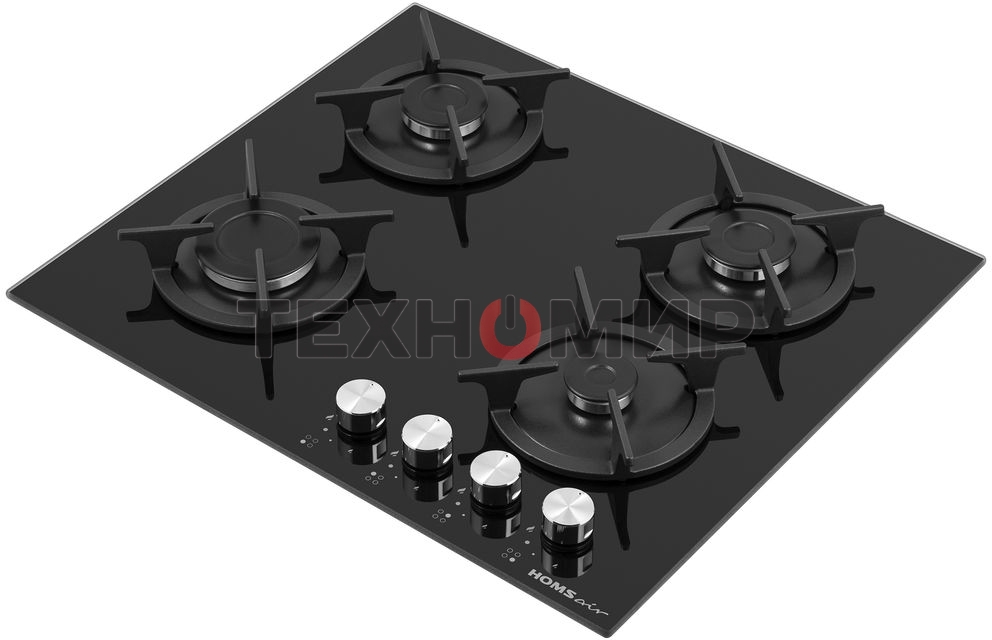 Газовая варочная панель HOMSair HGG641BK