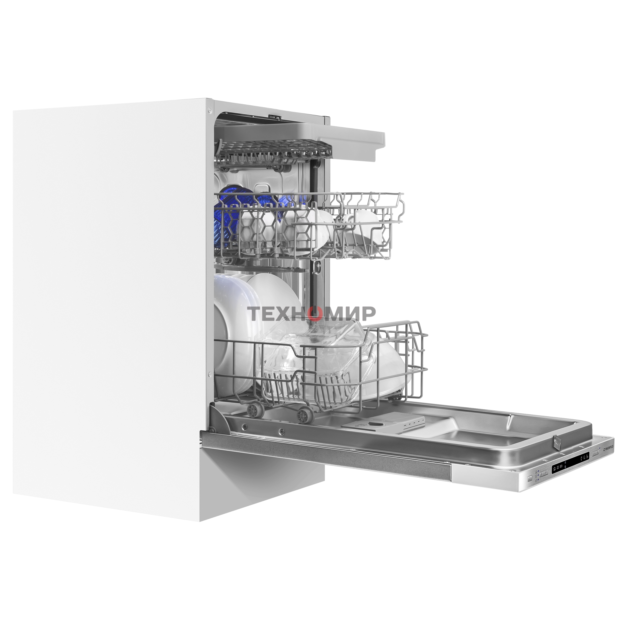 Встраиваемая посудомоечная машина Maunfeld MLP45130 Light Beam