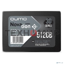 Накопитель SSD QUMO Novation 3D, 512Gb, SATA III, 2.5
