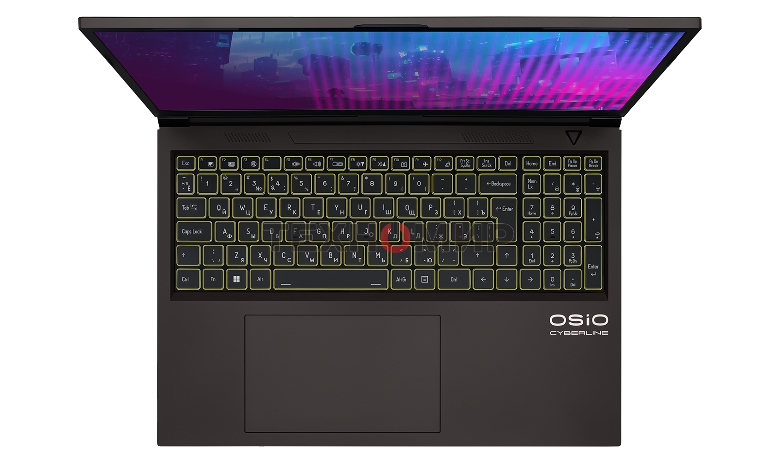 Ноутбук Osio CyberLine C160i-003 коричневый Core i5 12600H 16Gb SSD 512Gb NVIDIA GeForce RTX 4060 8Gb 16