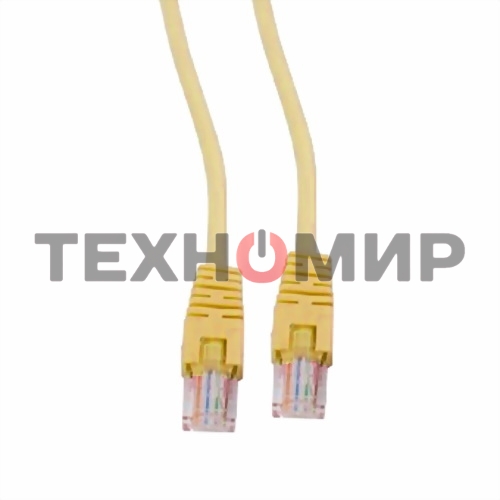 Патч-корд FTP Cablexpert cat.6, 10м, литой, многожильный, желтый