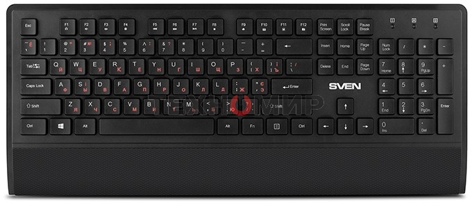 Комплект беспроводной клавиатура+мышь SVEN KB-C3800W