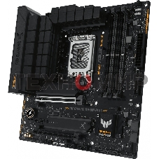 Материнская плата ASUS TUF GAMING B760M-PLUS, LGA 1700, Intel B760, 4xDDR5, 4xSATA, 2xM.2, 1xPCIe 5.0 x16, 1xPCIe 4.0 x4, 1xPCIe x1, 2xUSB-A 3.2 Gen 2, 3xUSB-A 3.2 Gen 1, 2xUSB 2.0, 1xUSB-C 3.2 Gen 2x2, 1x2.5Gb LAN, 5x3.5 мм, 7.1, mATX