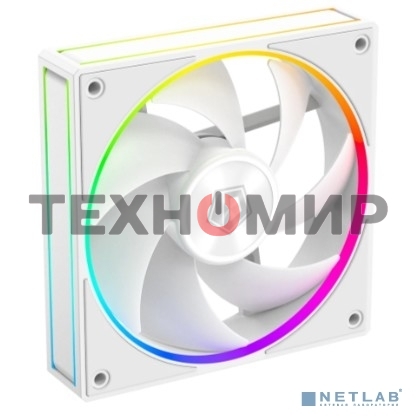 Вентилятор для корпуса ID-Cooling AF-127-ARGb-W белый, 120 мм, 2000 об/мин, 29.9 дБ, 4 pin