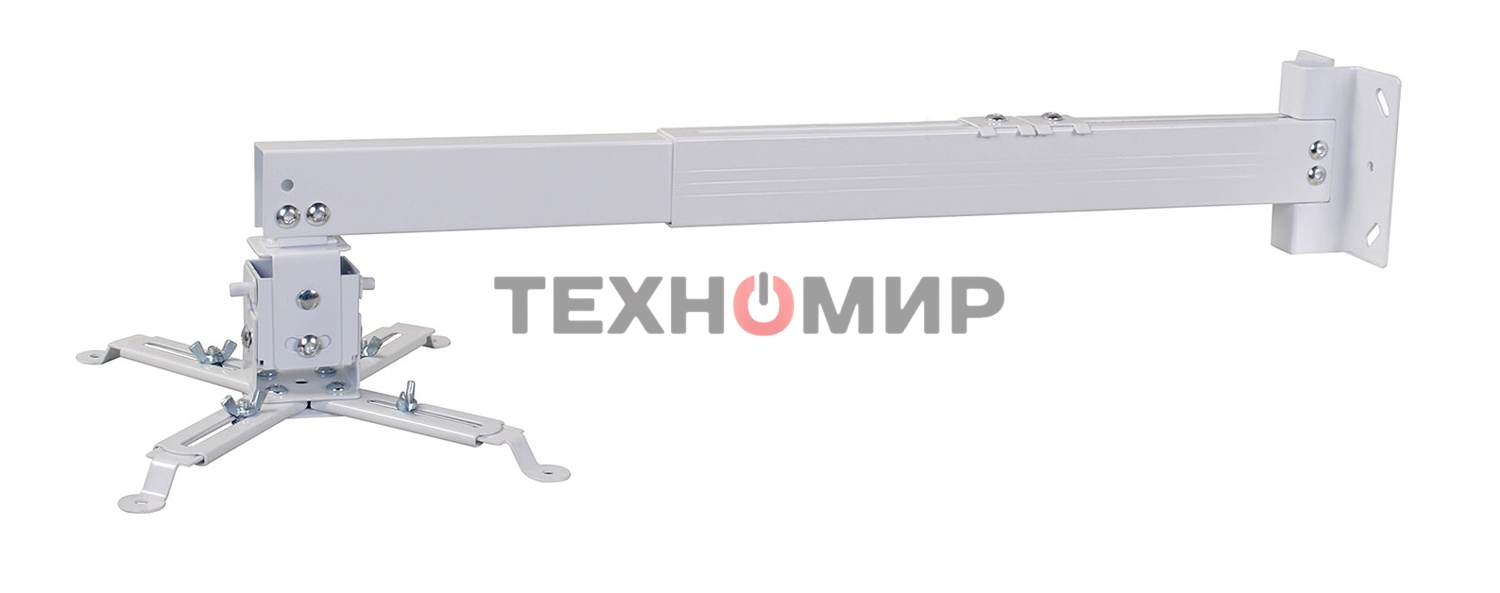 Кронштейн для проектора Cactus CS-VM-PRE02-WT белый макс.23кг настенный и потолочный поворот и наклон