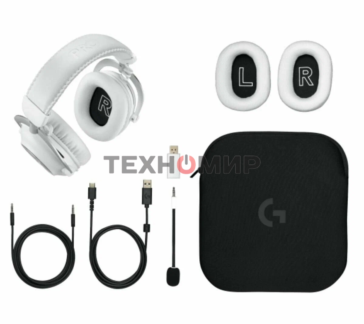 Игровая беспроводная гарнитура Logitech G Pro X 2 Wireless белый
