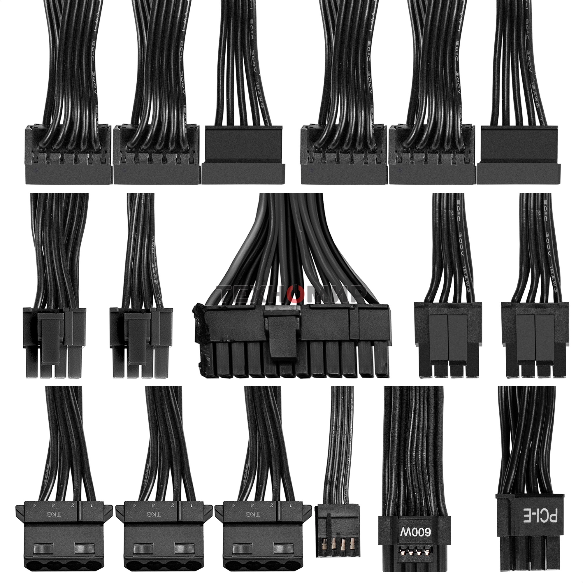 Блок питания 850W ExeGate 80 PLUS® GOLD 850VSP FС (ATX3.0, APFC, КПД 90% (80 PLUS Gold), 120мм fan, 24pin, 2x(4+4)pin, PCIE5.0/12VHPWR, 4xPCI-E, 6xSATA, 3xIDE, 1xFDD, Full Cable Management, black, Color box)