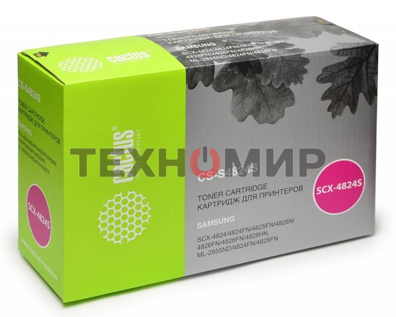 Картридж лазерный Cactus CS-S4824S (MLT-D209S) черный (5000 стр.) для Samsung SCX-4824FN/4828FN/ML-2855