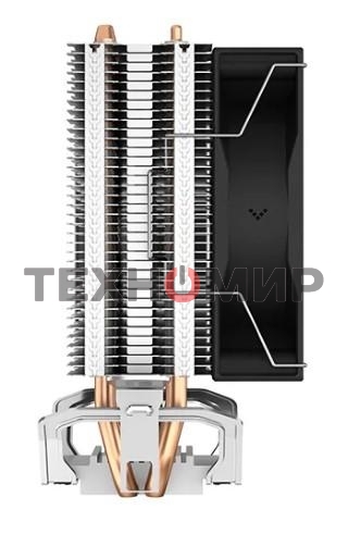 Кулер для процессора DEEPCOOL AG200 черный, 92 мм, алюминий/медь, 3050 об/мин, 30.5 дБ, 4 pin, 100 Вт, 133 мм