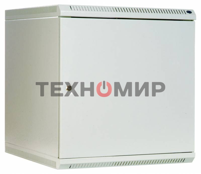 Шкаф телеком. настенный разборный 6U (600х350) дверь металл (ШРН-Э-6.350.1) (1 коробка)