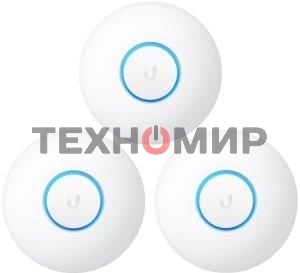 Точка доступа Wi-Fi 1733MBPS 3PACK UAP-NANOHD-3 UBIQUITI