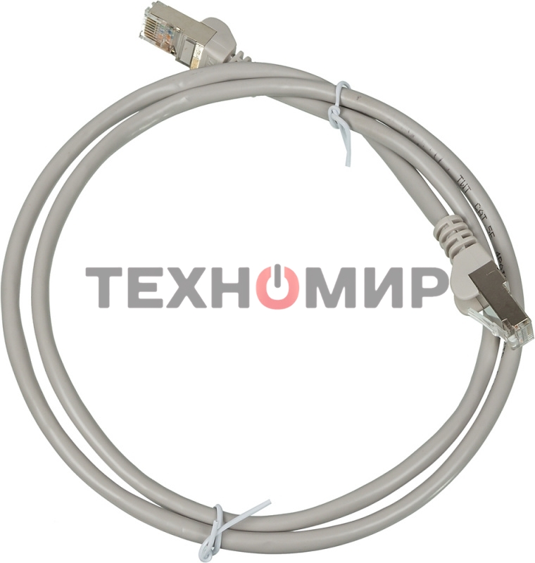 Патч-корд LANMASTER TWT-45-45-1.0/S-GY вилка RJ-45-вилка RJ-45 cat.5е 1м серый LSZH (уп.:1шт)