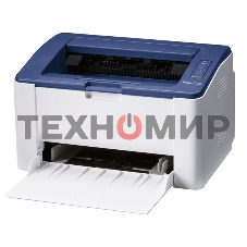 Принтер лазерный Xerox Phaser 3020 (P3020BI#), A4, ч/б, печ. до 20 стр/мин., 1200 x 1200 dpi, USB, Wi-Fi