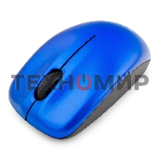 Мышь беспроводная Гарнизон GMW-400B синий, 1200 dpi, радиоканал, USB, кнопки - 3