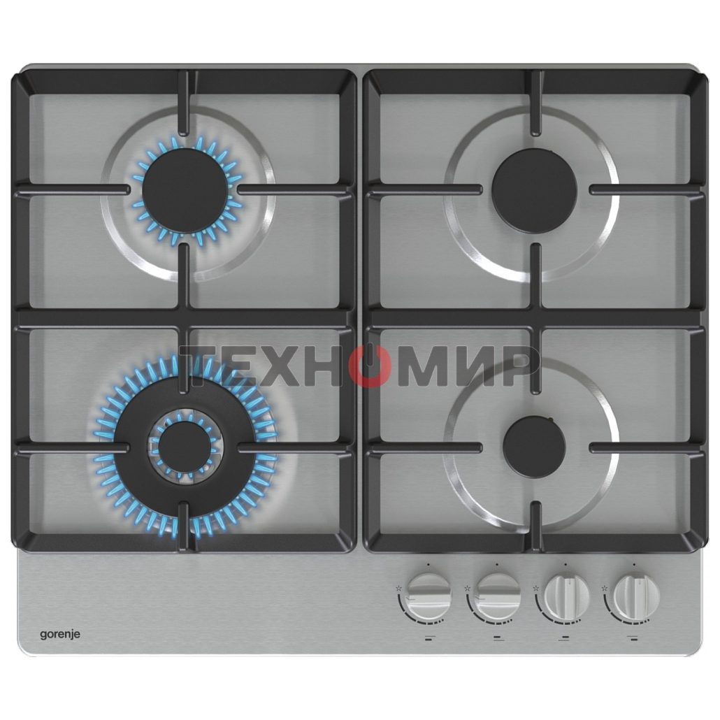 Газовая варочная панель Gorenje GW641XHF нержавеющая сталь
