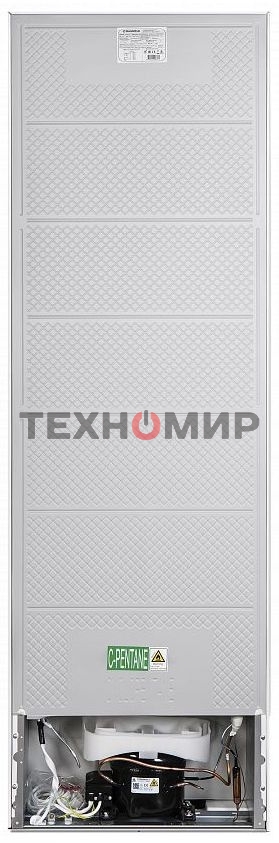 Холодильник Maunfeld MFF176SFW белый двухкамерный 187/75л морозилка снизу, ручная разморозка