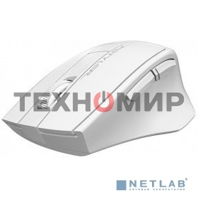 Мышь беспроводная A4Tech Fstyler FG30 белый/серый, 2000 dpi, радиоканал, USB, кнопки - 5