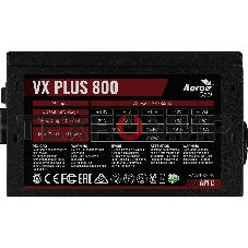Блок питания Aerocool/Formula VX PLUS 800, 800DВт, 120мм, черный