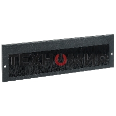 Щеточный кабельный ввод 390х115 мм, черный ITK BE05-390-115M