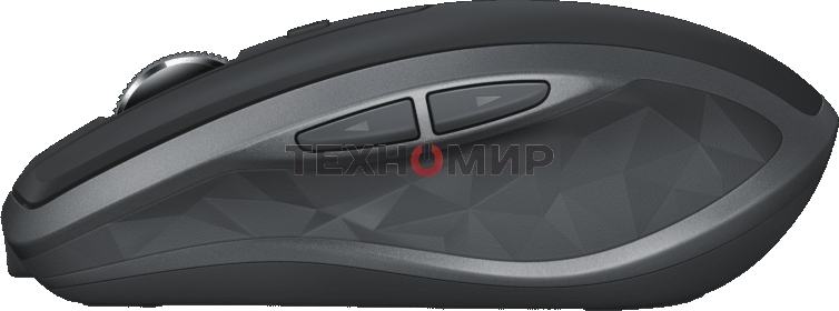 Мышь беспроводная Logitech MX Anywhere 2S графитовый, 4000 dpi, радиоканал, Bluetooth, USB, кнопки - 7