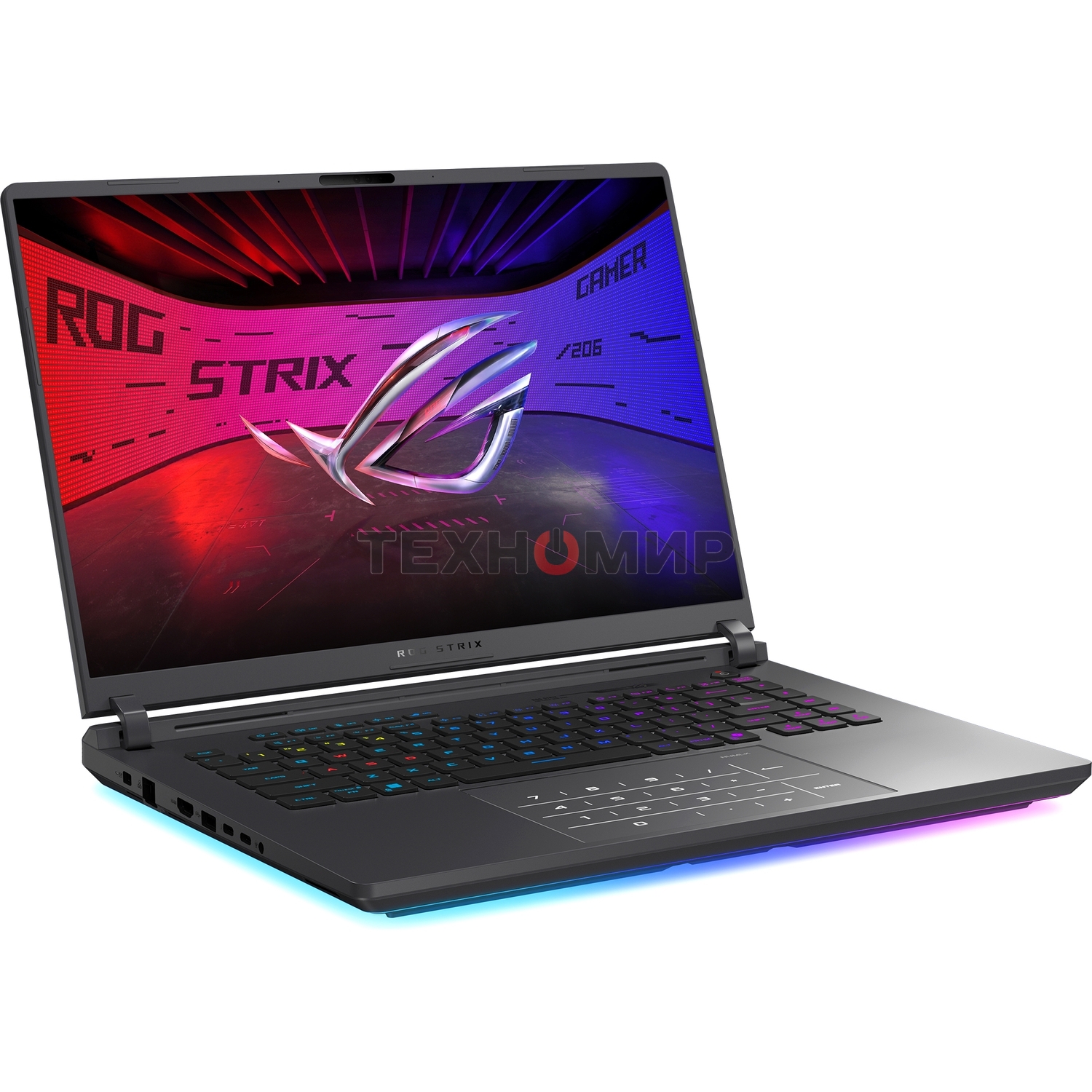 Ноутбук Asus ROG Strix G16 G615LW-S5080 серый Core Ultra 9 275HX 32Gb SSD 1Tb NVIDIA GeForce RTX 5080 16Gb 16