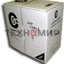 Кабель информационный LANMASTER LAN-5EUTP-WP-OUT cat.5е U/UTP не экранированный 4X2X24AWG PVC внешний 305м черный