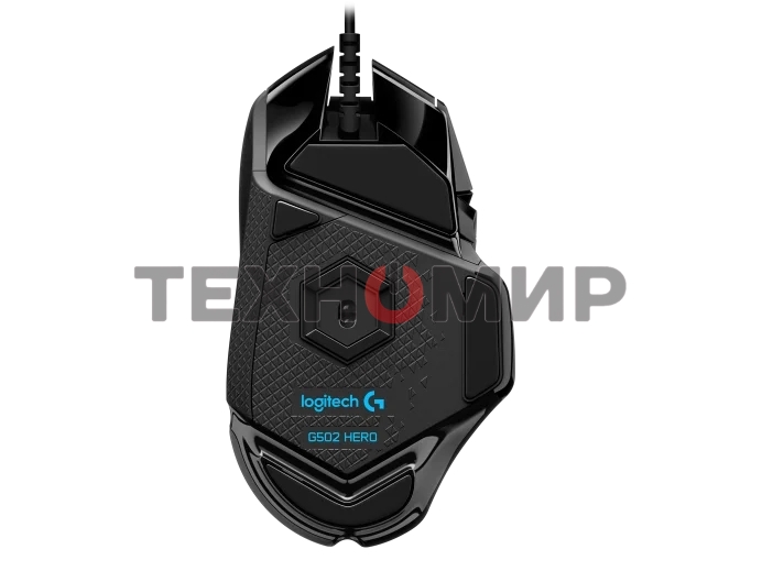 Мышь проводная Logitech G502 HERO черный, 25600 dpi, USB, кнопки - 11