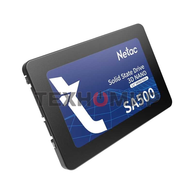 Накопитель SSD Netac SA500, 128Gb, SATA III, 2.5