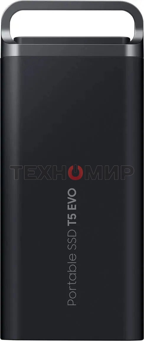 Внешний SSD Samsung T5 EVO, 2TB, USB 3.2 Gen 1 Type-C, R/W 460/460, черный
