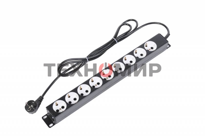Блок силовых розеток 19