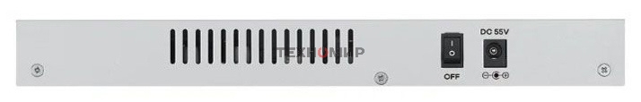 Коммутатор Zyxel GS1200-8HP V2 8 Port Gigabit PoE+ webmanaged Switch, 4x PoE, 60 Watt