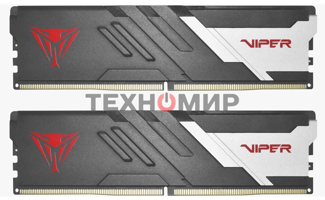 Оперативная память Patriot Viper Venom, DDR5, 32GB (2x16GB), 6800MHz, CL34, DIMM, с радиатором, черный