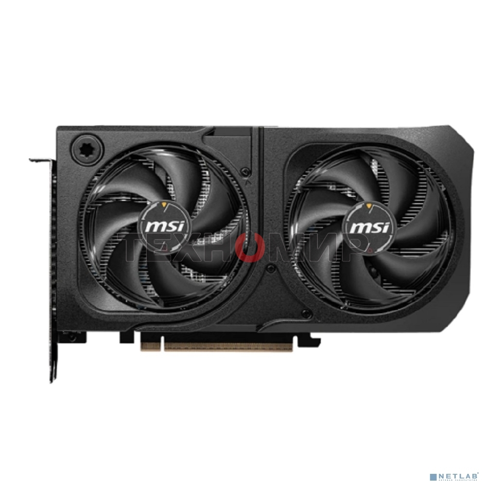 Видеокарта MSI RTX 5060 Ti 8G SHADOW 2X OC PLUS, NVIDIA RTX 5060 Ti, 8 ГБ GDDR7, 128 бит, PCI-e 5.0, 1xHDMI, 3xDP, 2617 МГц