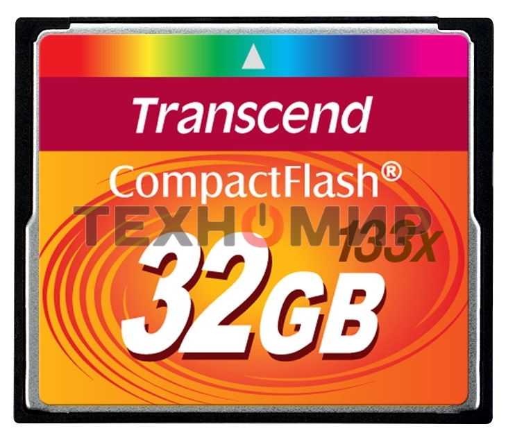 Флеш карта CF 32Gb Transcend TS32GCF133 w/o adapter