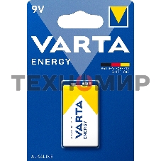 Батарейки VARTA ENERGY 9V бл. 1