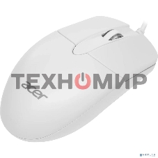 Мышь проводная Acer OMW300 белый, 1200 dpi, USB, кнопки - 3