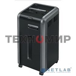 Шредер Fellowes 225Ci. (20 листов) , 60 литр, 3,9х38 мм (класс 3), 100% Jam Proof, уничтожает: скобы/скрепки/карты/CD