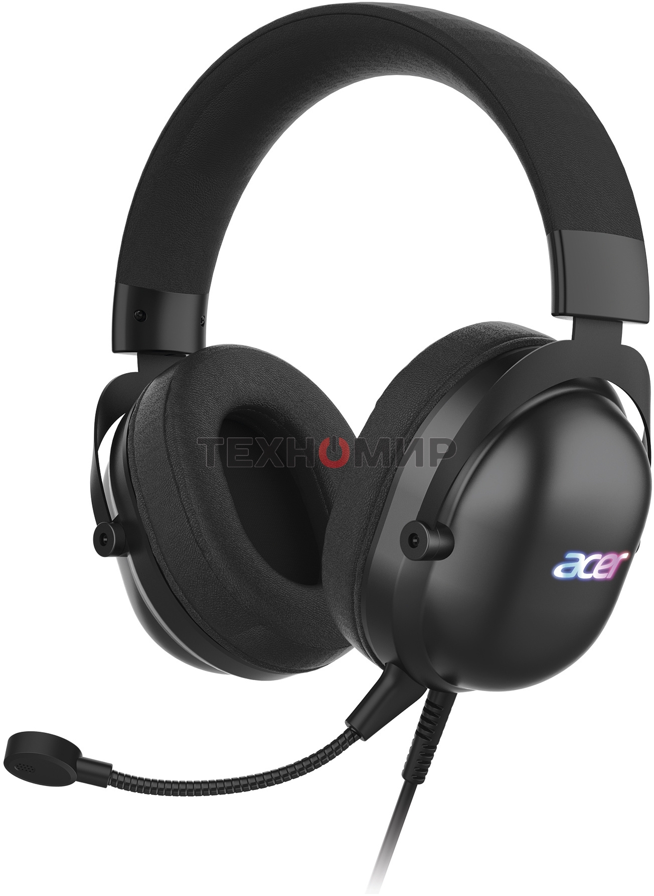 Гарнитура проводная с микрофоном Acer AHW122 черный 2.1м мониторные USB оголовье (ZL.HDSCC.01U)