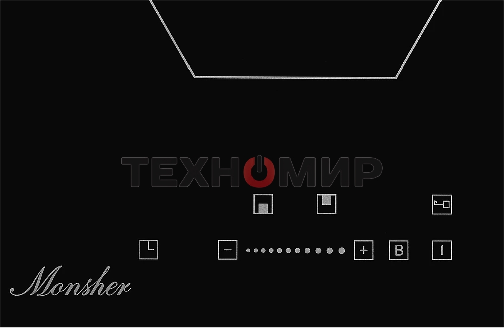 Индукционная варочная панель домино Monsher MHI 3002, Стеклокерамика KANGER, ширина 30 см, 2 индукционные зоны нагрева: 1 зона 1,2 кВт/Booster 1.5 кВт, 2 зона 2 кВт/Booster 2.3 кВт, электронное сенсорное управление, 3 цифровых дисплея, 9-ступенчатая настр