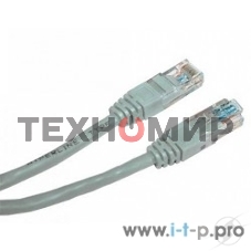 Патч-корд UTP Cablexpert cat.5e, 30м, литой, многожильный серый