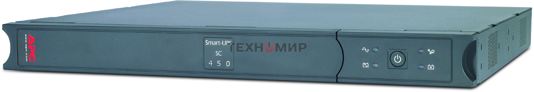 Источник бесперебойного питания APC Smart-UPS SC SC450RMI1U 280Вт 450ВА черный