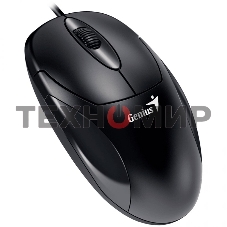 Мышь проводная Genius XScroll V3 черный, 1000 dpi, USB, кнопки - 3