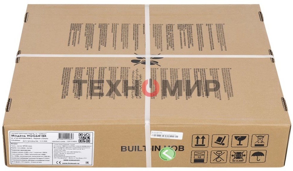 Газовая варочная панель HOMSair HGG641BK