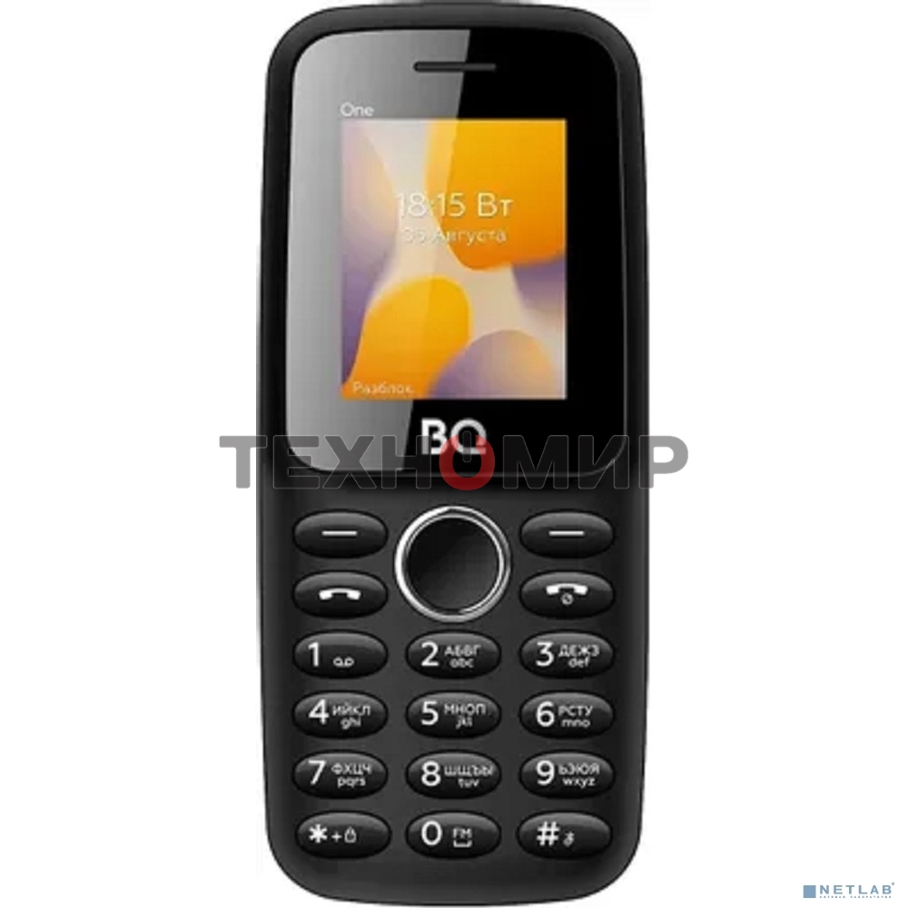 Мобильный телефон BQ 1800L One черный