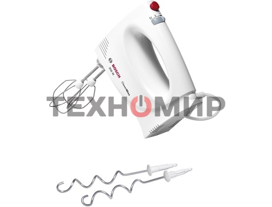 Миксер ручной Bosch MFQ3030 350 Вт, белый